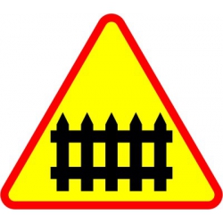 A-9 Przejazd kolejowy z zaporami
