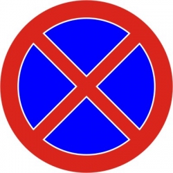 B-36 Zakaz zatrzymywania się
