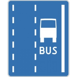 D-12 Pas ruchu dla autobusów